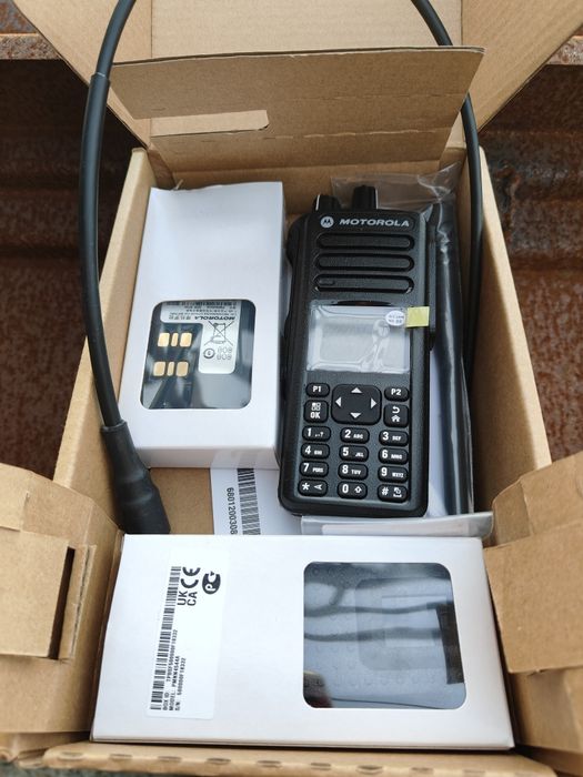 Продам 2 рації motorola DP4800e VHF+AES 256