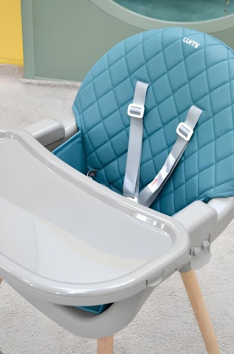 Стільчик для годування El Camino Me 1111 Lumi Teal столик з 6 місяців