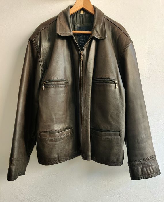 Skórzana kurtka vintage