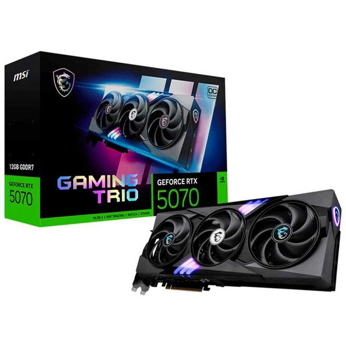 ISG MSI RTX5070 Gaming Trio OC 12GB GDDR7 DLSS4