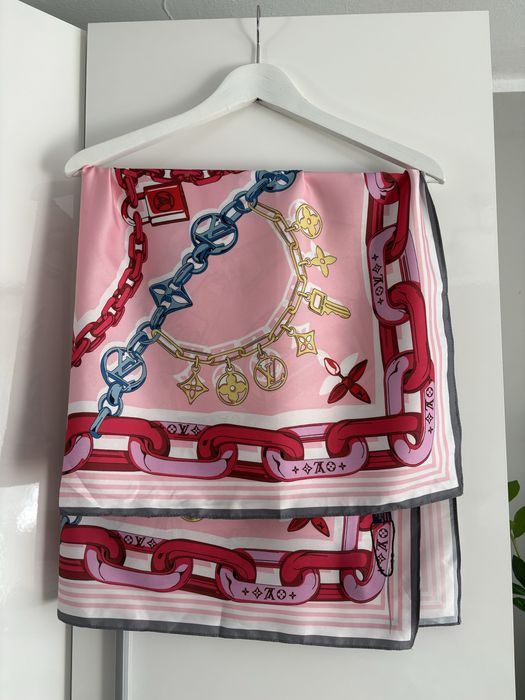 Chusta jedwabna Louis Vuitton
