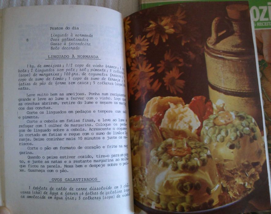 Livros culinária, Escola de Cozinha, 30 dias de Cozinha, em bom estado