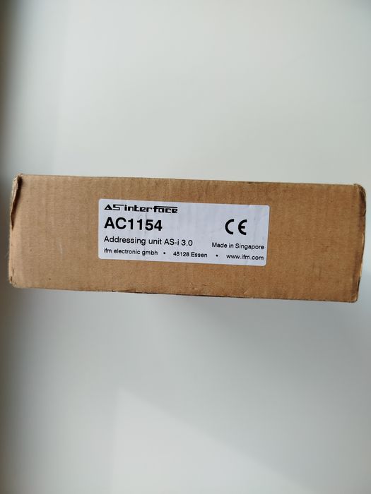 AS-Interface AC1154
AC1154AS-Interface AC1154
Addressing unit AS-i 3.0