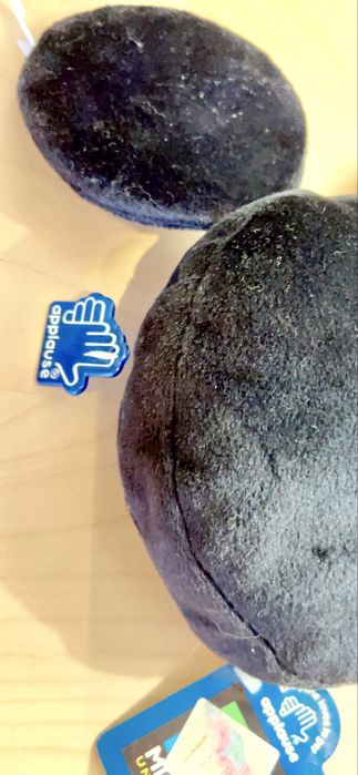 Peluche em veludo do Rato Mickey