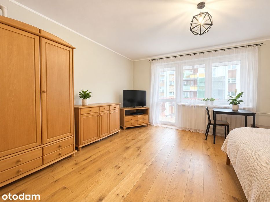 Mieszkanie 36m z loggią i balkonem