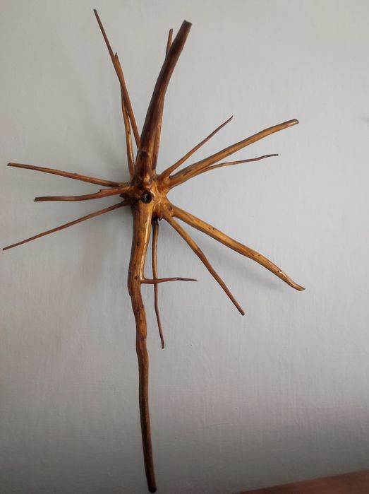 Ozdoby ścienne wiszace korzenie dekoracja