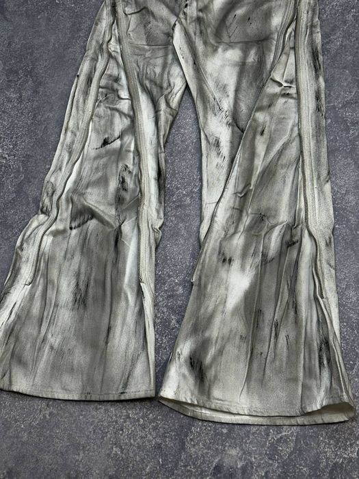 Rick Owens BANANA boot cut faded opium archive джинси сині джинсы