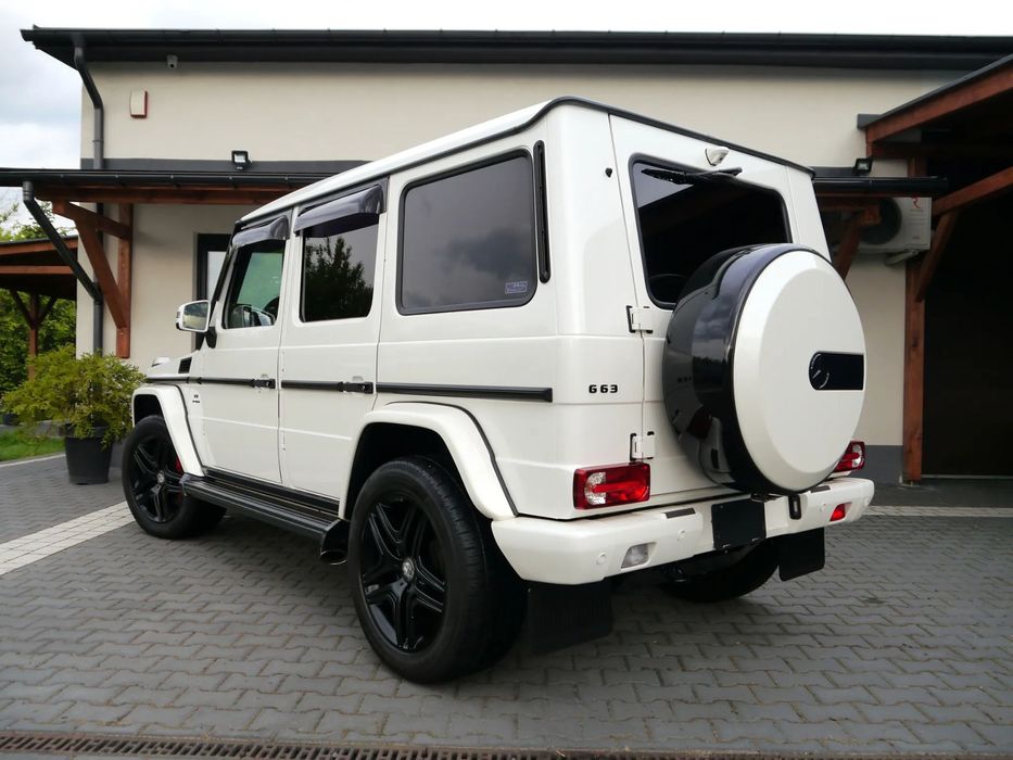 Mercedes-Benz Klasa G Piękne G 63 AMG Bezwypadkowe Całe w Pierwszym Lakierze