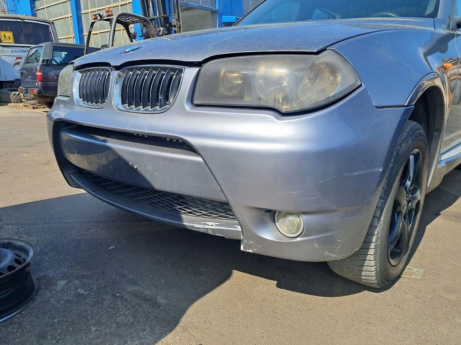 BMW X3 E83 Silbergrau metallic A08/7 zderzak przód Aerodynamic