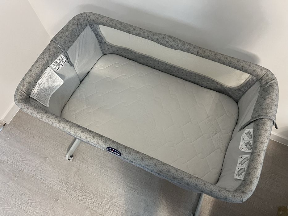 Łóżeczko dostawka kołyska Chicco Next 2 Me Dream + dodatkowy materac