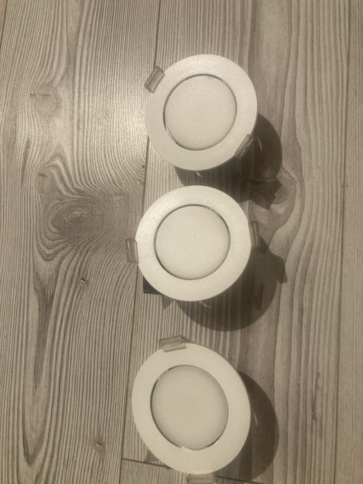 Oczka GoodHome Quimby białe 3 szt.