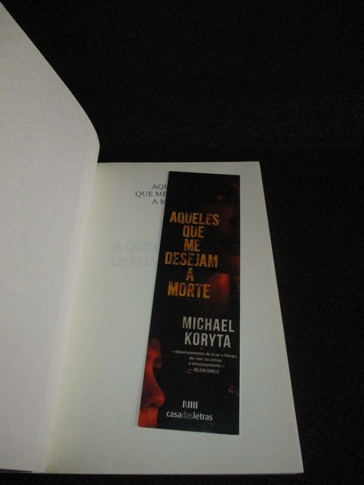 Livro Aqueles que me desejam a morte Michael Koryta