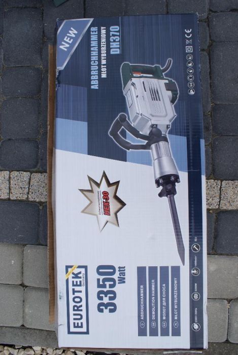 Młot wyburzeniowy SDS HEX 52J 3350W Eurotek PROMOCJA !
