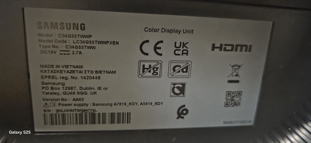 Monitor samsung Odyssey 34 z gwarancją