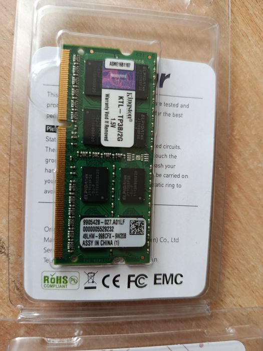 Оперативка. Оперативна пам'ять до ноутбука ddr3 2 g єдві штуки