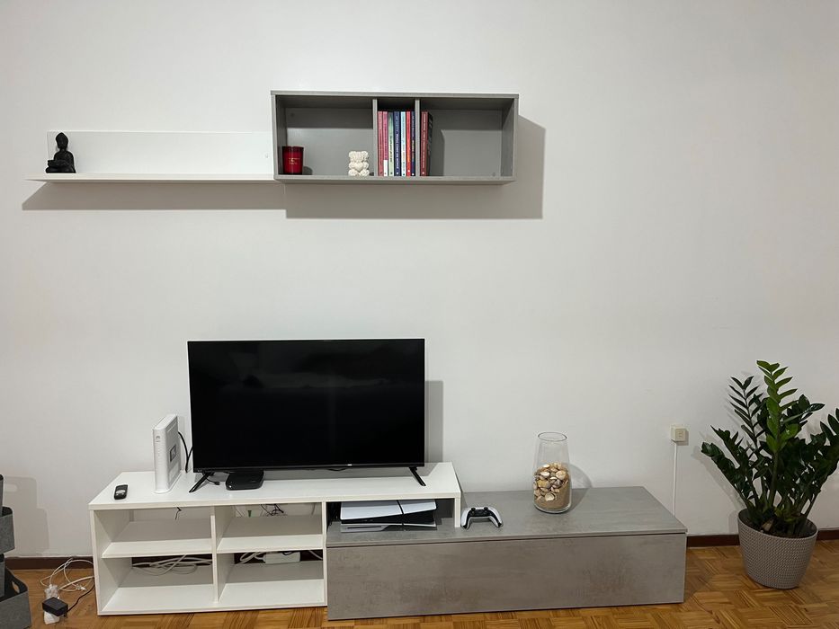 Conjunto móveis sala estar