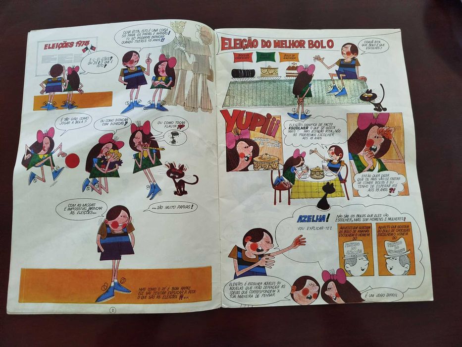 Rara Publicação em Banda Desenhada - MFA 1975