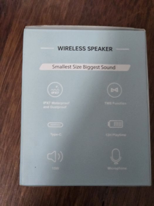 Coluna Bluetooth com excelente qualidade som