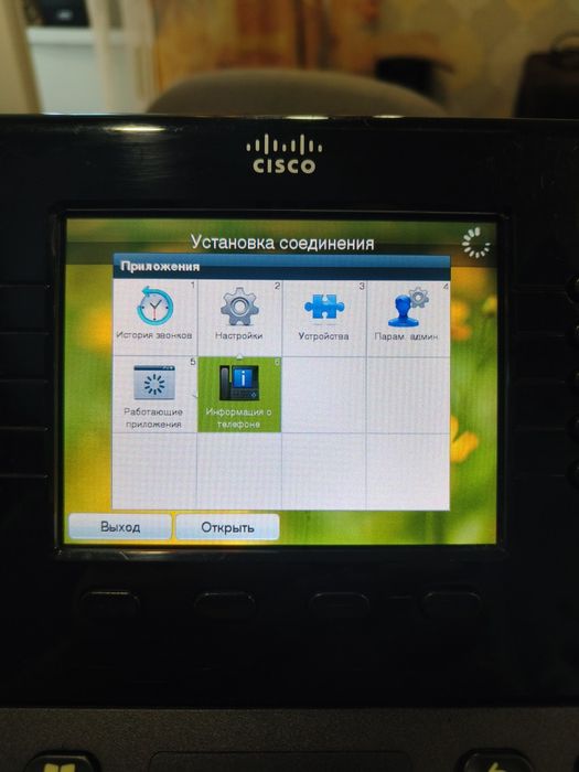 IP видео телефон Cisco CP-8961 с панелью расширения