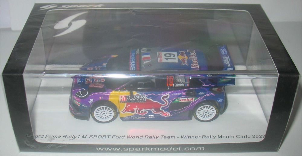 Spark - Ford Puma Rally1 - Vencedor Monte Carlo 2022 - Sébastien Loeb