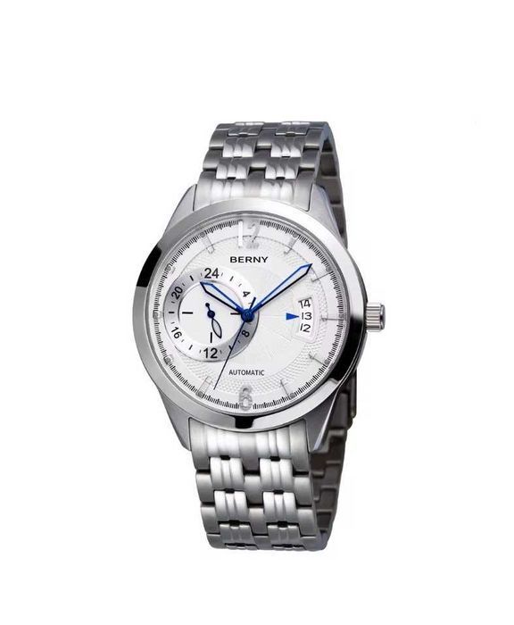 Zegarek BERNY Męski Zegarek Mechaniczny Automatyczny AM017M-B