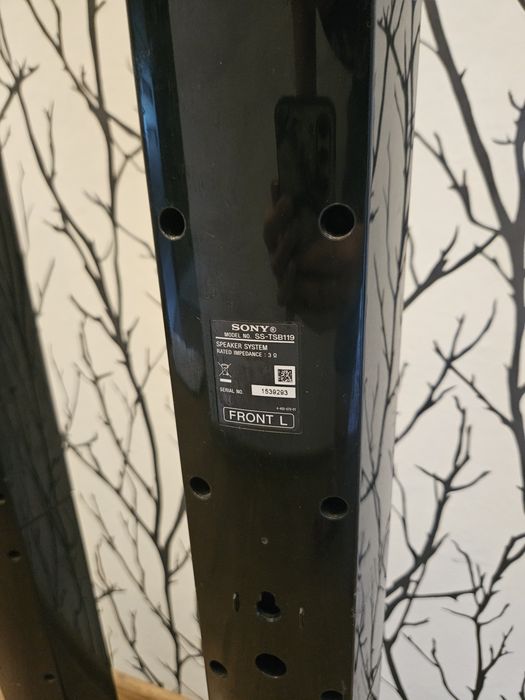 Wysokie głośniki Sony
