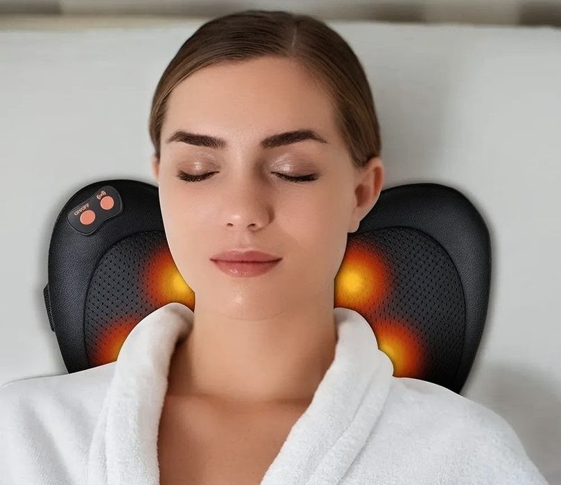 Masażer do karku i pleców (Nowy) poduszka Shiatsu