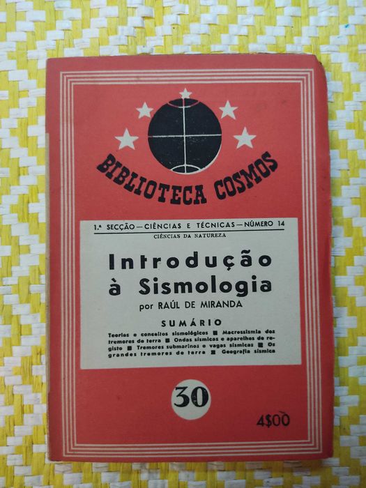 Introdução à sismologia 
Raul de Miranda
Biblioteca Cosmos