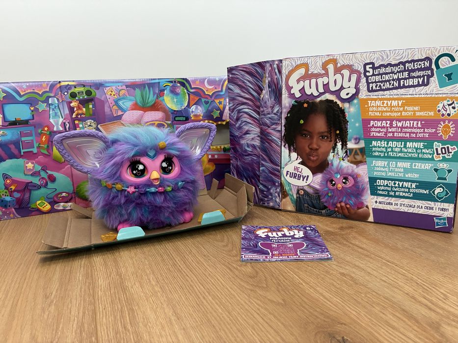 Interaktywna Maskotka FurReal FURBY PURPLE F6743