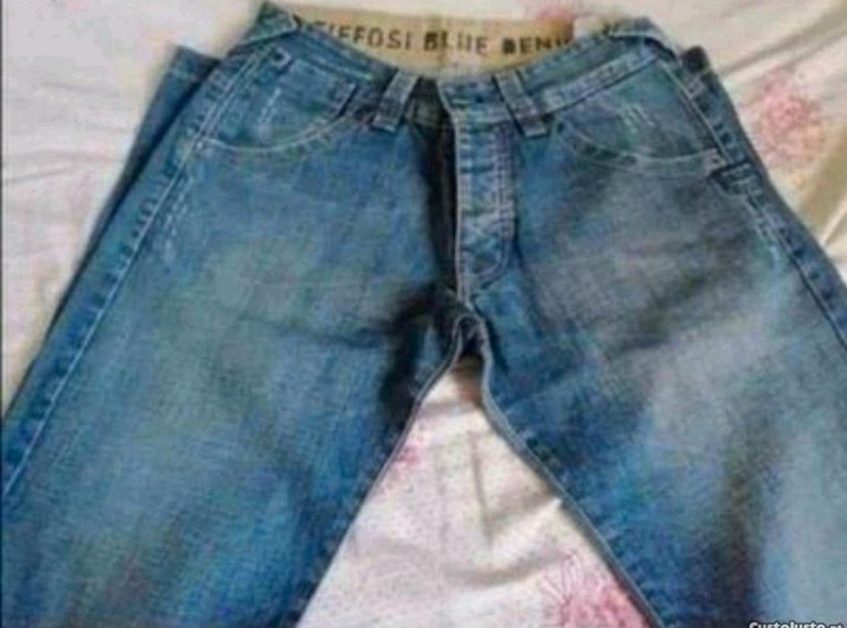 Calças de ganga para homem