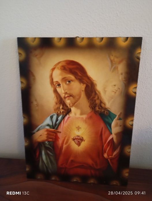 Quadros variados da imagem de Cristo