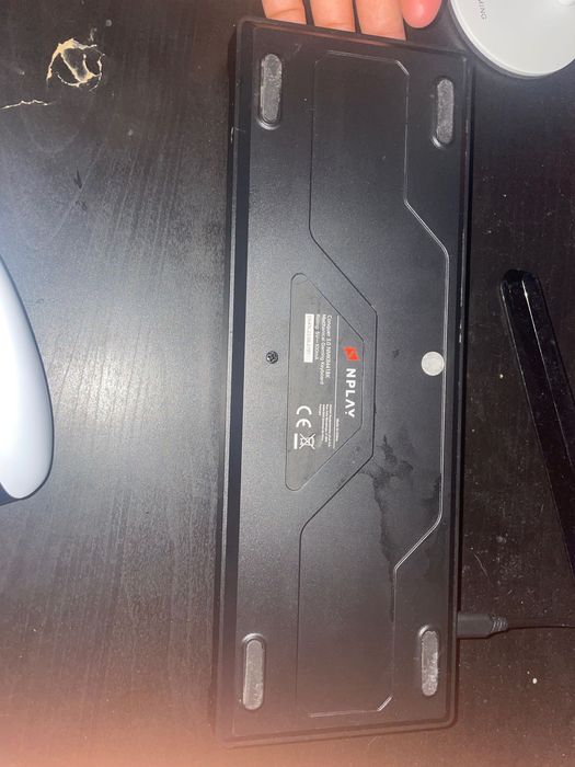 Teclado Gamer da nplay com switch azul