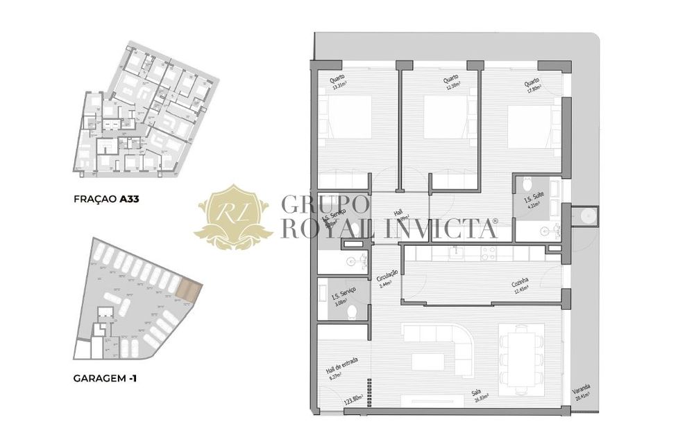 Apartamentos T3 Em Construção – Trofa Premium