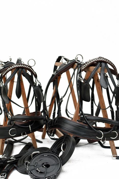 Uprząż na parę koni maraton roz Full lub Cob