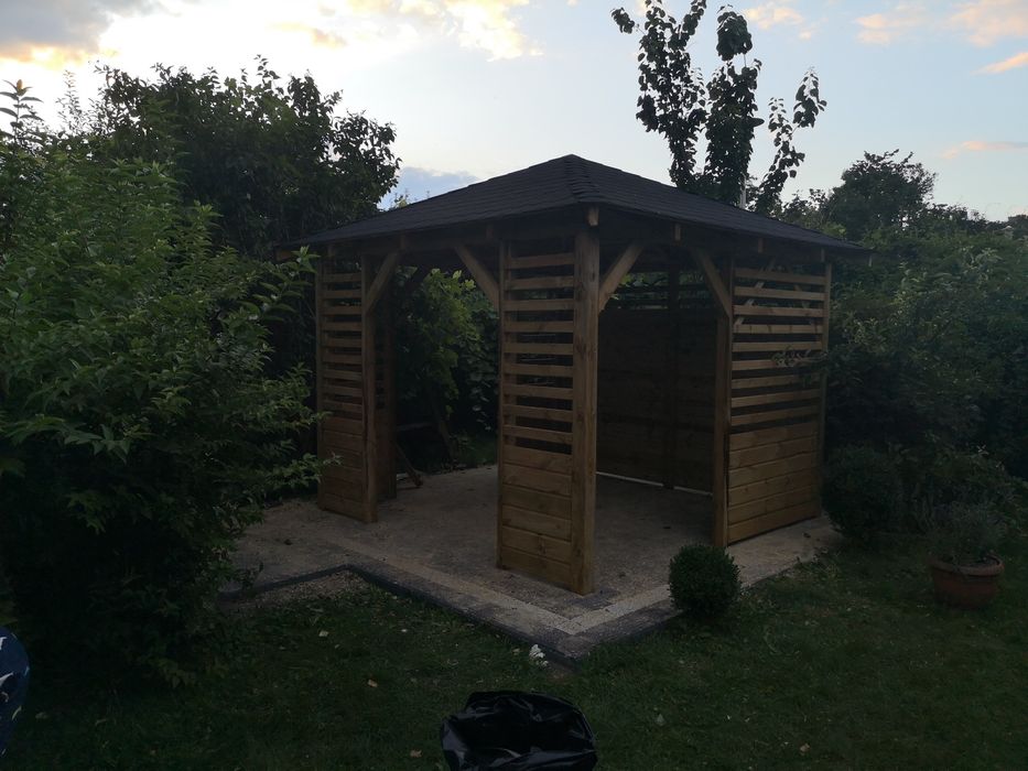 Altana ogrodowa drewniana 300 x 300 cm Montaż w cenie