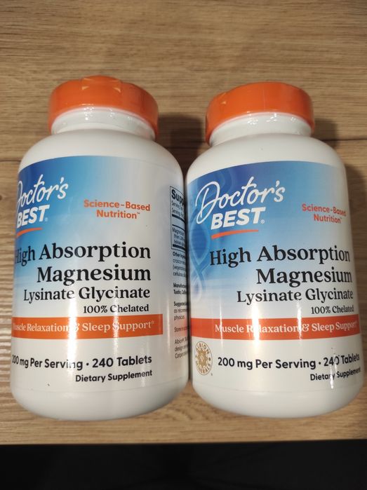 Magnez Doctor's Best dwa opakowania