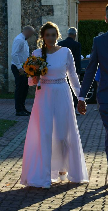 Suknia ślubna w stylu boho