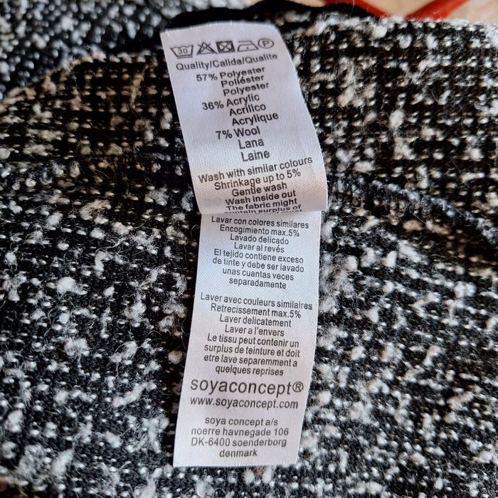 Bluza rozpinana damska szaro-czarna L