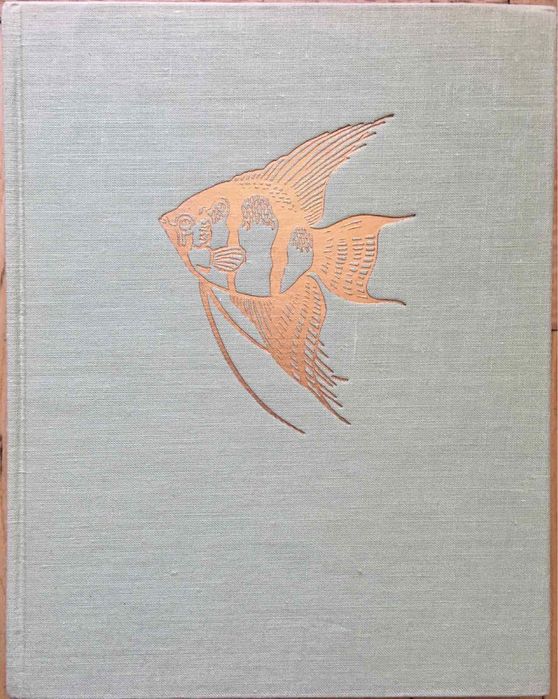 Книга об аквариумных рыбках и растениях на немецком языке, 1970 г