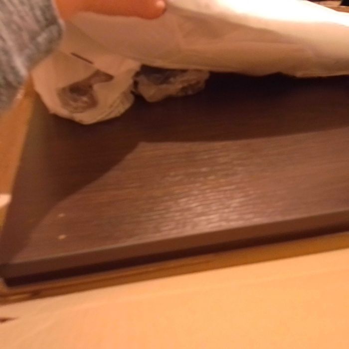 Журнальный стол прикроватный на колесах Тавол Loco Венге