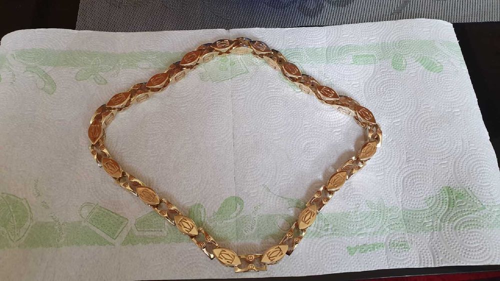 Nowy łańcuch męski Cartier 400 gram