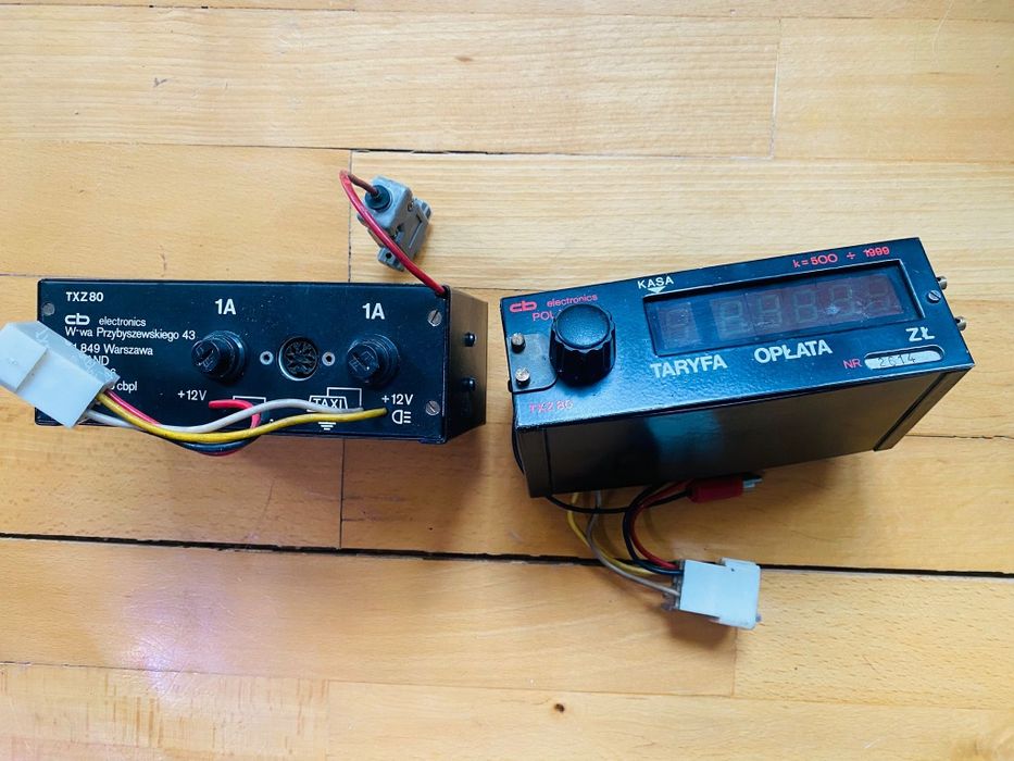 Taksometr PRL sprawny