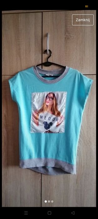 Bluzka z naszywką