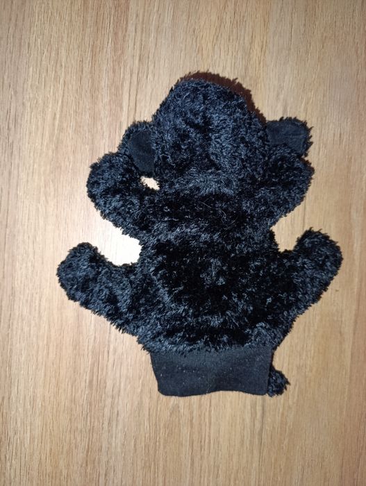 Pacynka maskotka czarny piesek spaniel z Ikea Unikat
