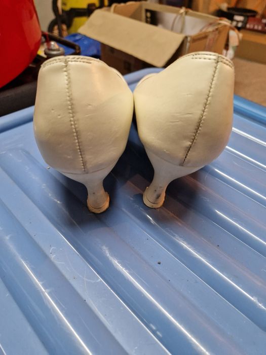 Buty ślubne skórzane r. 37