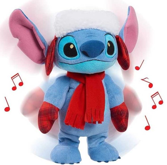 Stitch tańczący z grającą kolędą + gratis *PREZENT NA MIKOŁAJA*