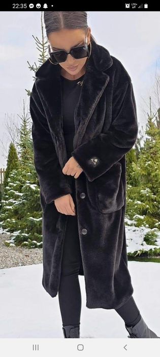 Płaszczyk misio welur