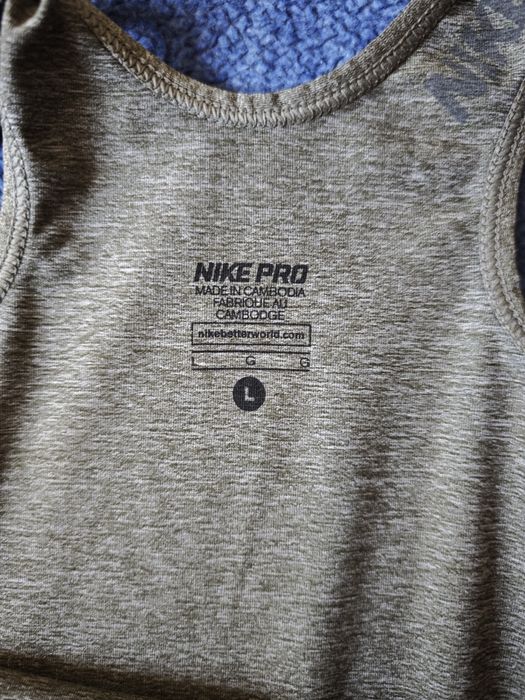 Футболка топ Nike Pro, жіноча, розмір L