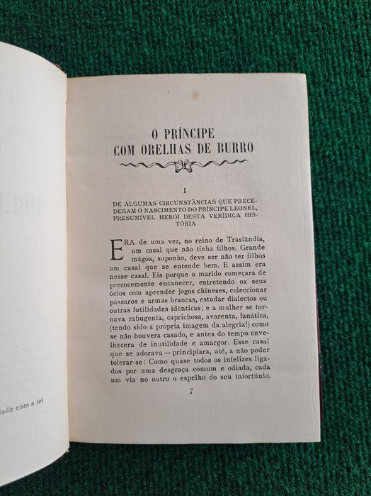O Princípe com Orelhas de Burro - José Régio