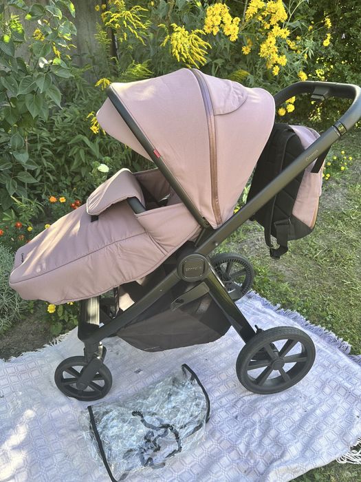Коляска 2в1 Carrello Omega Plus 2025 року, Galaxy Pink